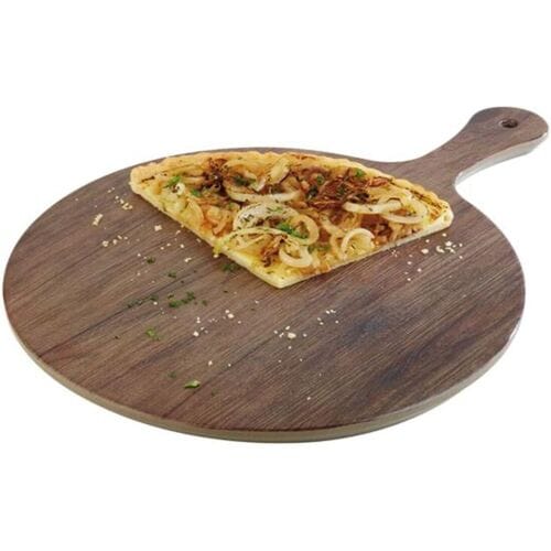 GGM Gastro (6 Stück) Tablett - OAK - Melamin - Ø 300mm - Höhe: 15mm