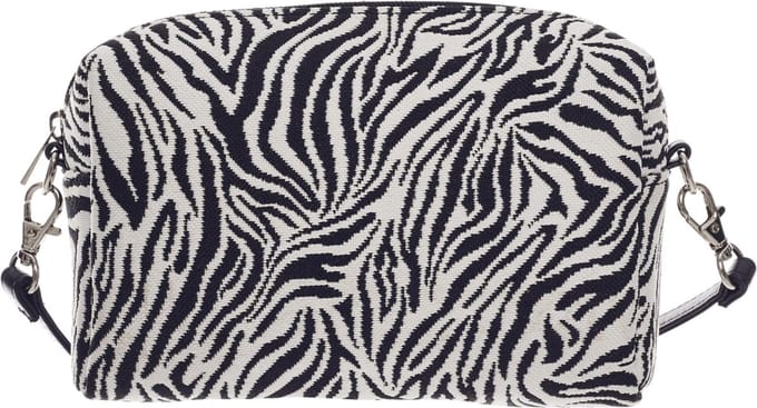 Mini tasje - Schoudertas - Zebra - Zwart - Wit