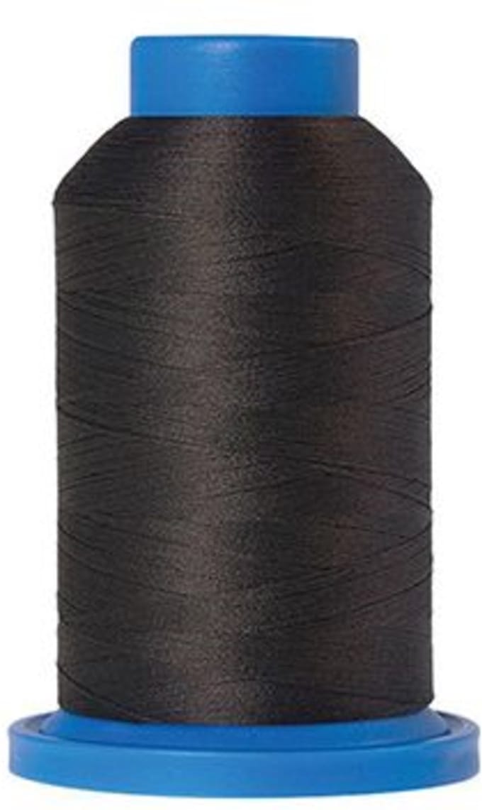 Seraflock 1000mt. #0416-Dark Charcoal - Lockgaren - Amann Mettler