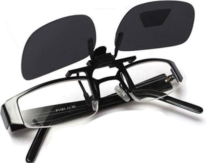 *** Overzetzonnebril - Polarized Clip-On - Zomer Zon Autorijden - van Heble® ***