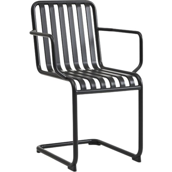 HAY Palissade sledefauteuil - HAYPalissadeCantileverAnthracite