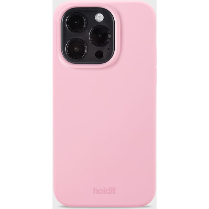 Holdit Silicone Case geschikt voor Apple iPhone 15 Pro - Pink