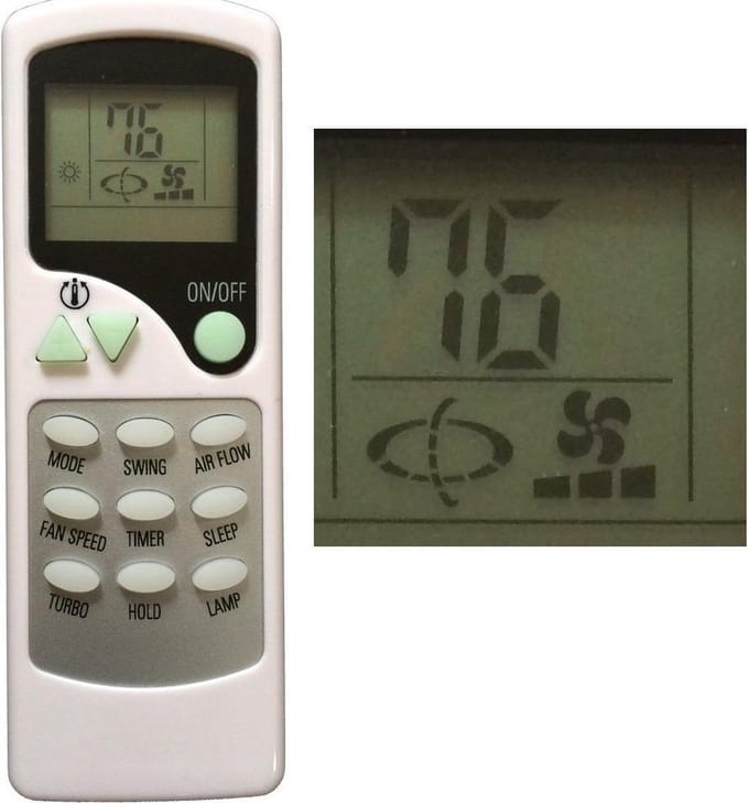 Afstandsbediening voor Chigo Airco - ZH LT-01