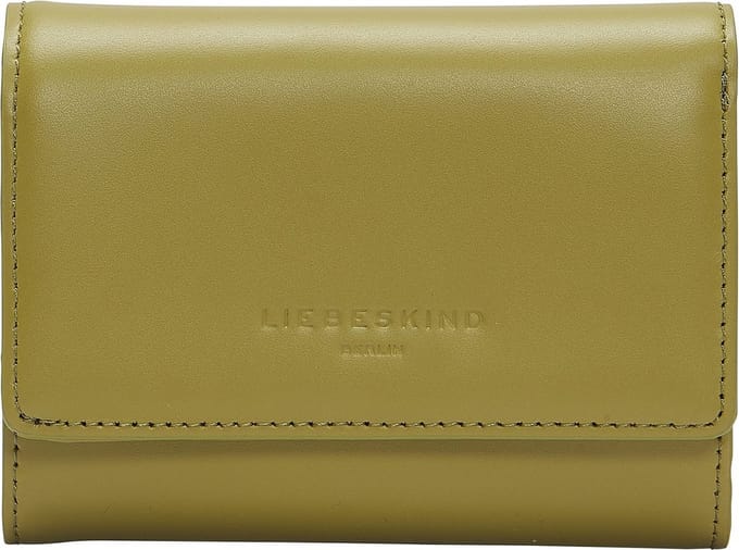 LIEBESKIND BERLIN Portemonnee Paper Bag Carter Nora Wallet Thyme Groene
