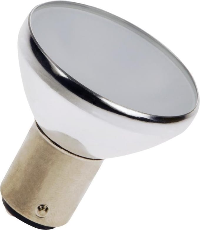 Schiefer Ba15d Reflectorlamp R37 12V - 20W 2800K - 18° - Dimbaar - Mat