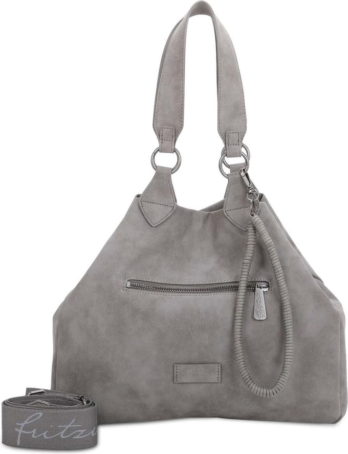 Fritzi aus Preußen Schoudertas Rub Iggi01 Shoulder Bag Rock Grijs