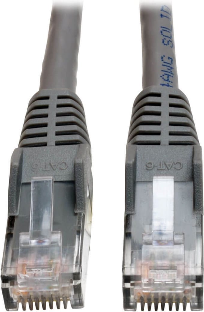 Tripp Lite N201-050-GY-P netwerkkabel 15,24 m Cat6/6e/6a Grijs