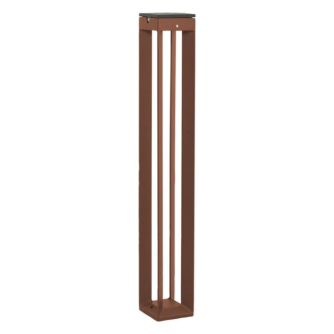 Les Jardins LED lamp op zonne-energie Borne sensor 90cm corten