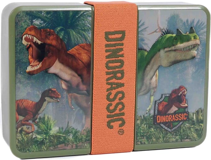 PIA Soft Toys - Dinorassic Lunch box / broodtrommel / brooddoos