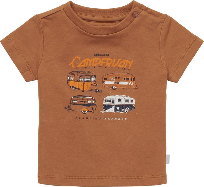 Noppies T-Shirt Huaian Caramel Brown