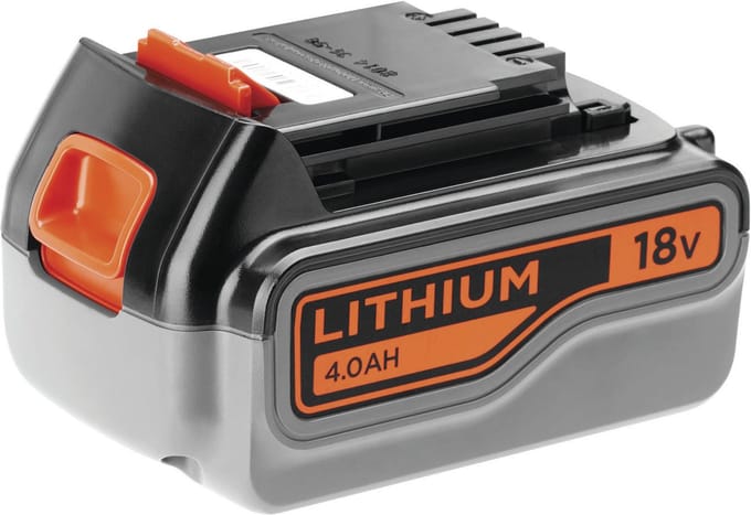 Black+decker Batterij Powerconnect Bl4018-xj - Lithium-ion - 18v - 4,0ah - Oplaadbaar