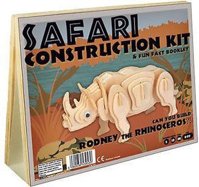Animal Construction Kit - Safari Rodney Rhino