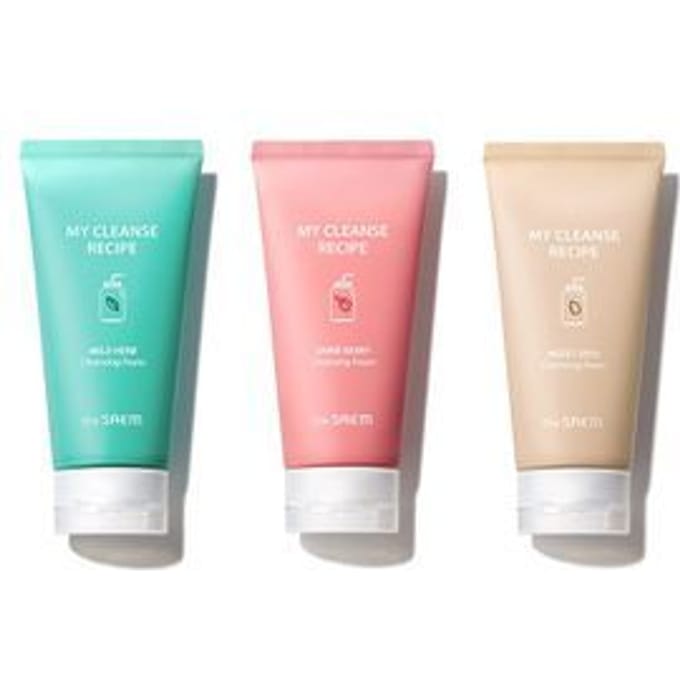 The Saem - My Cleanse Recipe Cleansing Foam - 3 Types #03 Moist Seed