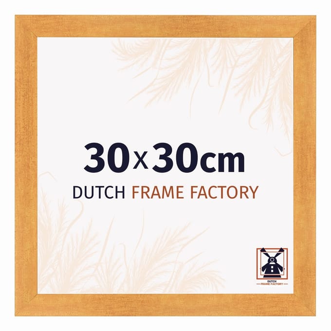 Fotolijst 30x30 cm - MDF - Oranje - Praag