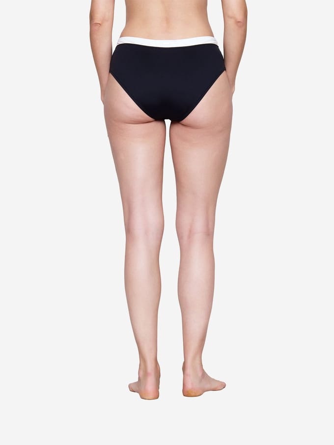 Bikinislip met elastische tailleband model 'Blanca Beach'