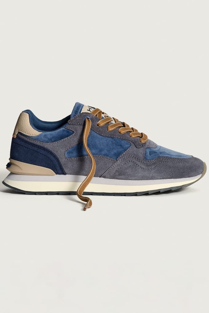 The Hoff Brand Miami Sneakers - Suède - Dames - Blauw - Maat 39