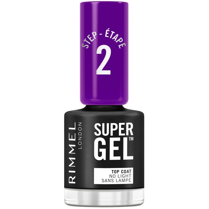 Rimmel London SuperGel Gel Nagellak Top Coat - 00 Transparant