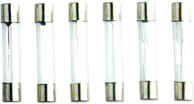 Topgear Glaszekeringen Set 120 Delig 5, 10, 15, 20, 25 en 30A