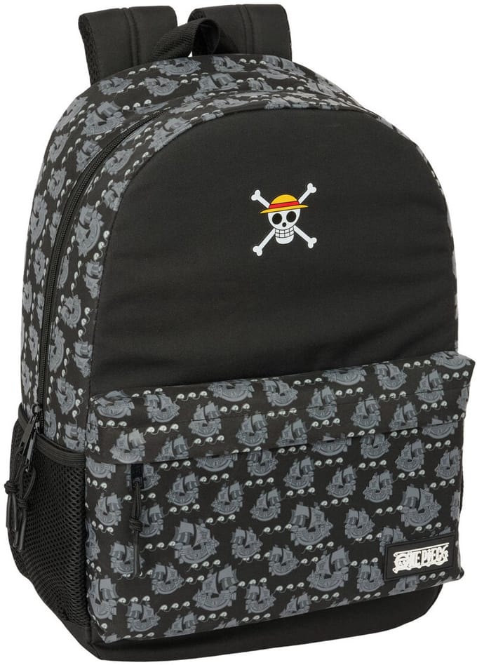 Schoolrugzak One Piece Pirates Zwart 30 x 46 x 14 cm