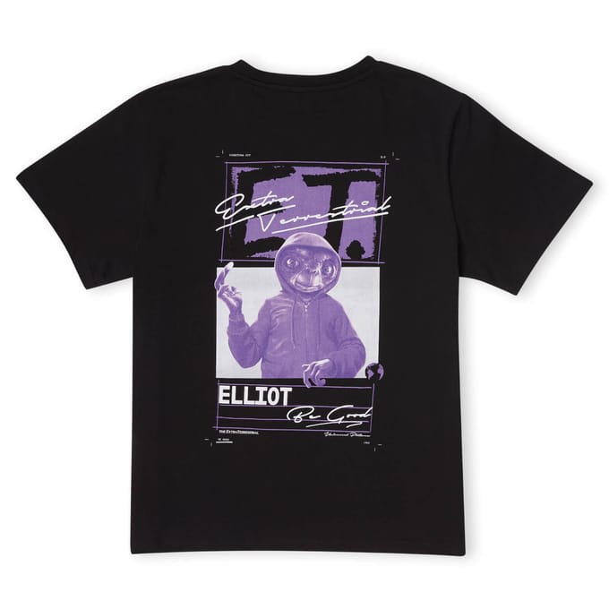 E.T. the Extra-Terrestrial Unisex T-Shirt - Black - S