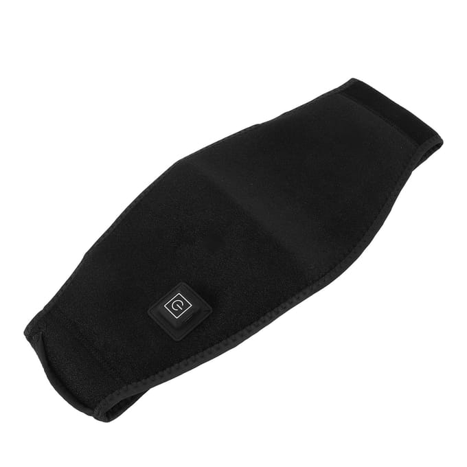 USB Verwarmende Tailleband 3 Niveaus Temperatuur Verstelbaar Taille Verwarmingskussen Winter Taille Verwarmde Wrap black