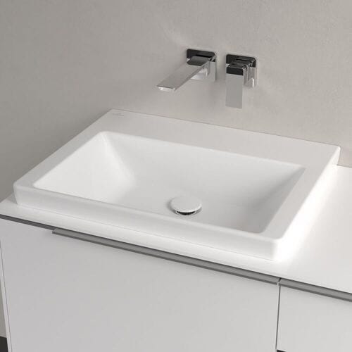 Villeroy & Boch Subway 3.0 cabinet washbasin 60 cm, polished underside, without tap hole, without overflow, 4A706F01