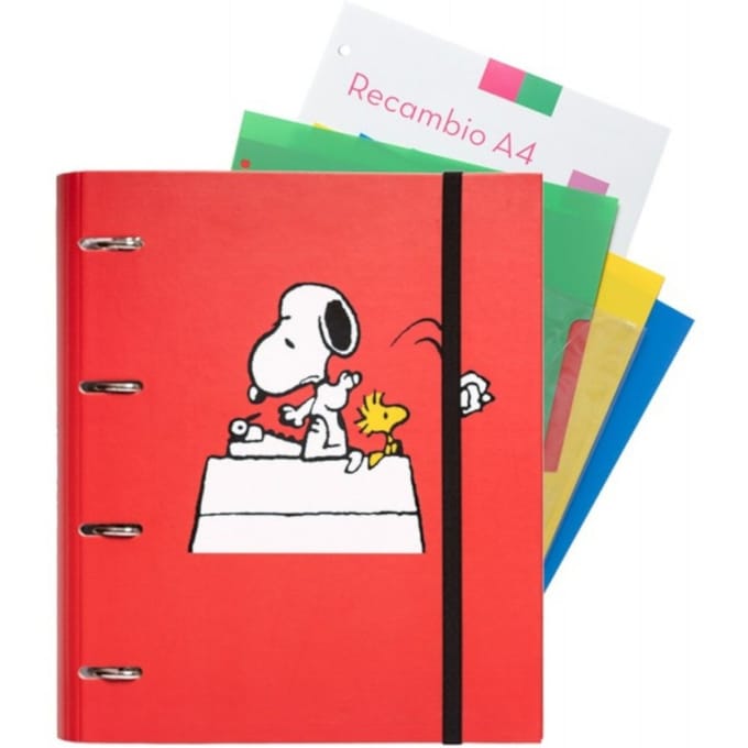 Carpeblock 4 Rings Snoopy