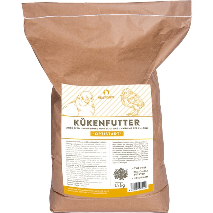 Neuendorff Optistart Premium Hobby Kuikenvoer - Dubbelpak 2 x 15 kg