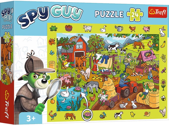 Trefl Boerderijdieren Maxi Legpuzzel - 24 stukjes - Vanaf 3 jaar