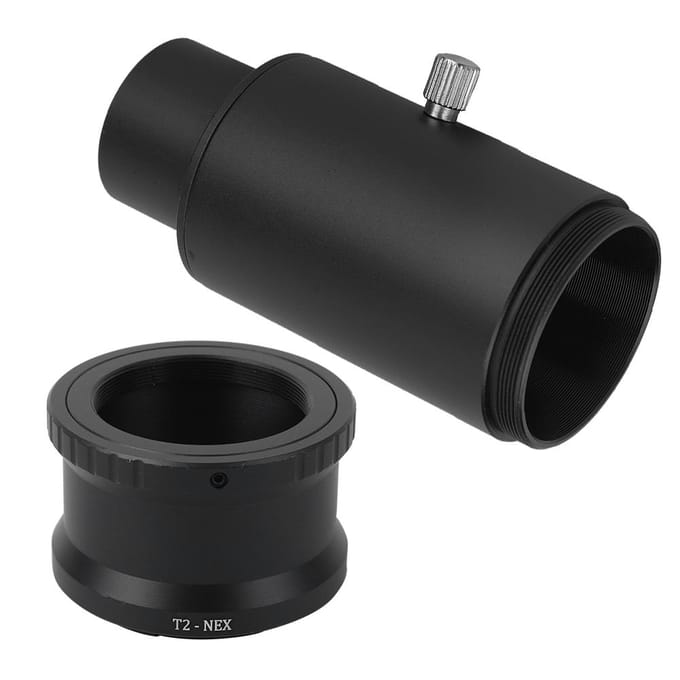 Vaste Fotografie Astronomische Telescoop 1,25 Inch Verlengbuis Adapterring voor Sony E black