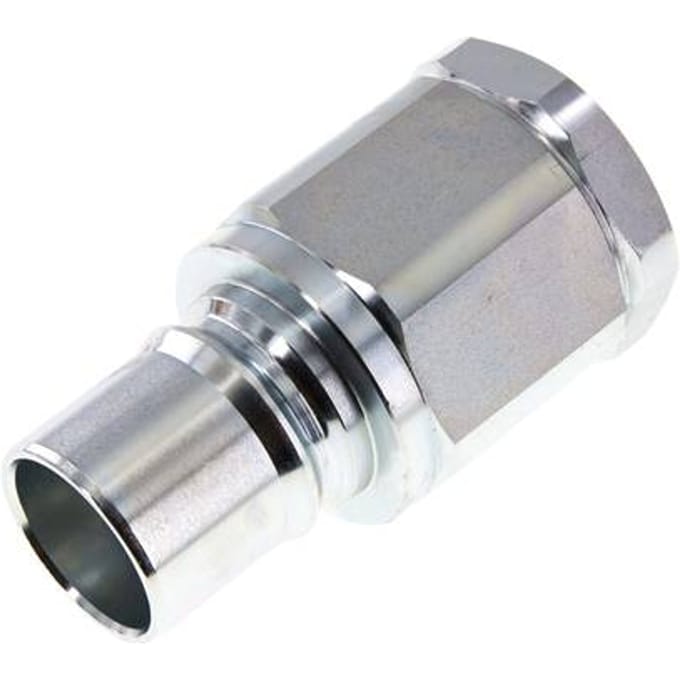 Stalen DN 40 Hydraulische Koppeling Insteeknippel G 1 1/2 inch Binnendraad ISO 7241-1 B D 44.5mm