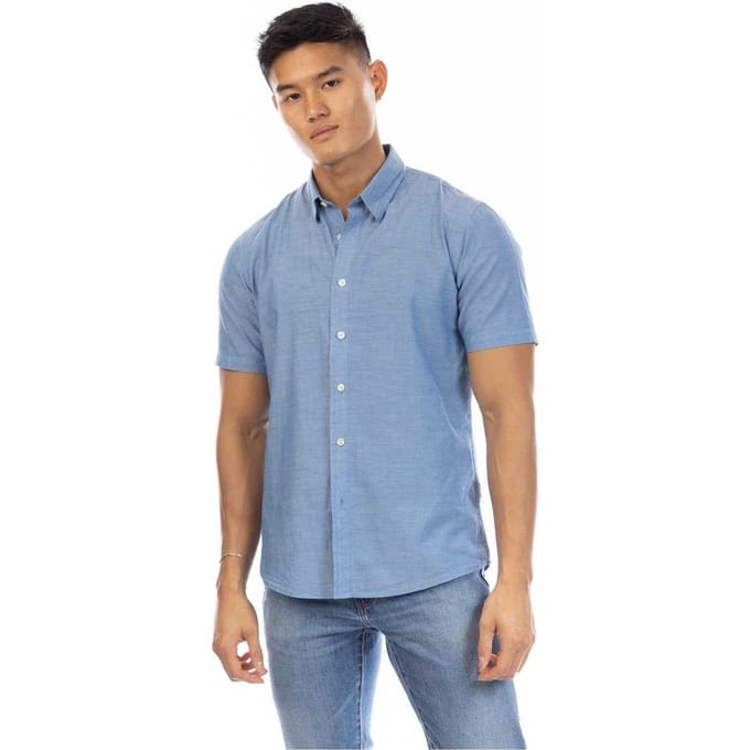 Peter Werth Herenslaapshirt (Indigo)