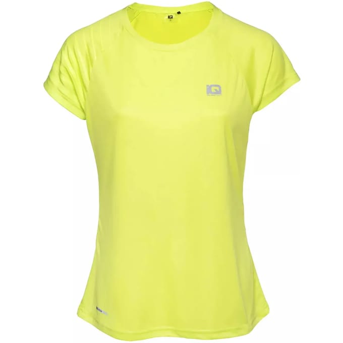 Iq Hida T-shirt Met Korte Mouwen Geel S Vrouw