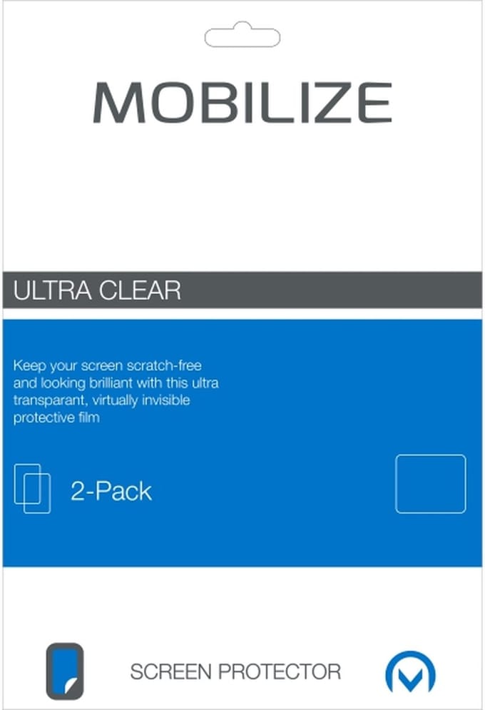 Mobilize Folie Ultra-Clear Screenprotector Geschikt voor Samsung Galaxy Tab 3 7.0 2-Pack