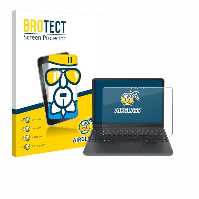 Screenprotector voor Lenovo 500w Yoga Gen 4 Beschermglas transparant