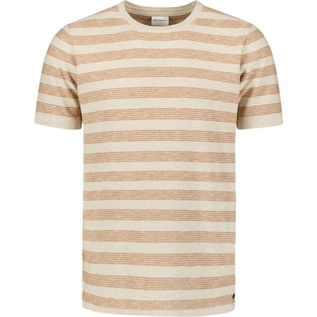 No Excess Pullover short sleeve crewneck stri