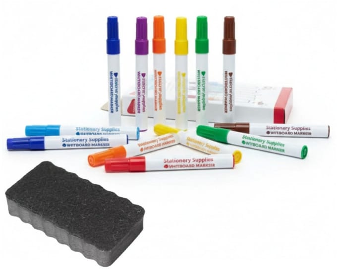 Whiteboard accessoires - whiteboard stiften - whiteboard wisser - whiteboardmarkers