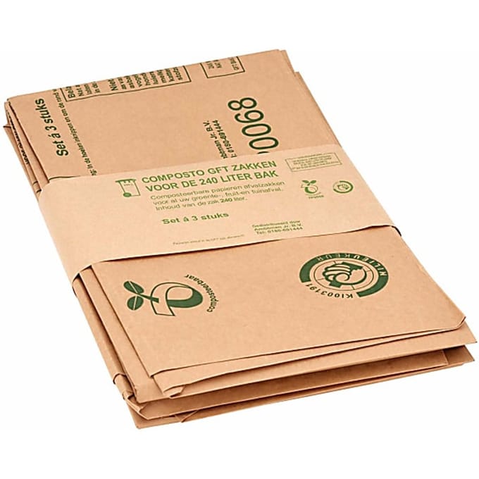Composto GFT 240L containerzak Bundel a 3 stuks