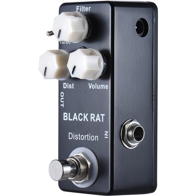 Mini Distortion Gitaareffectpedaal True Bypass Zink-aluminiumlegering Behuizing gray