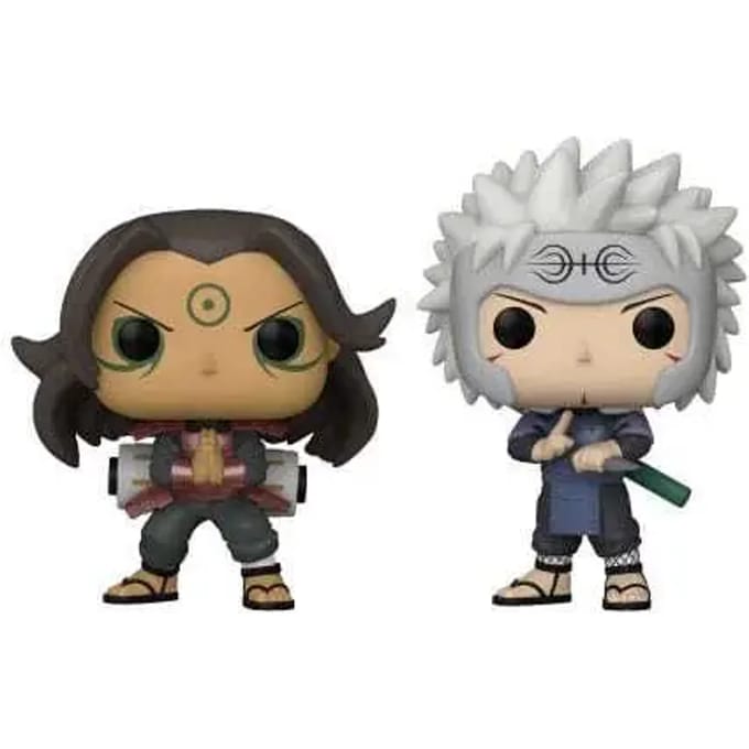 Funko Naruto - POP! Animation 2-Pack Hashirama & Tobirama 9 cm Verzamelfiguur - Multicolours
