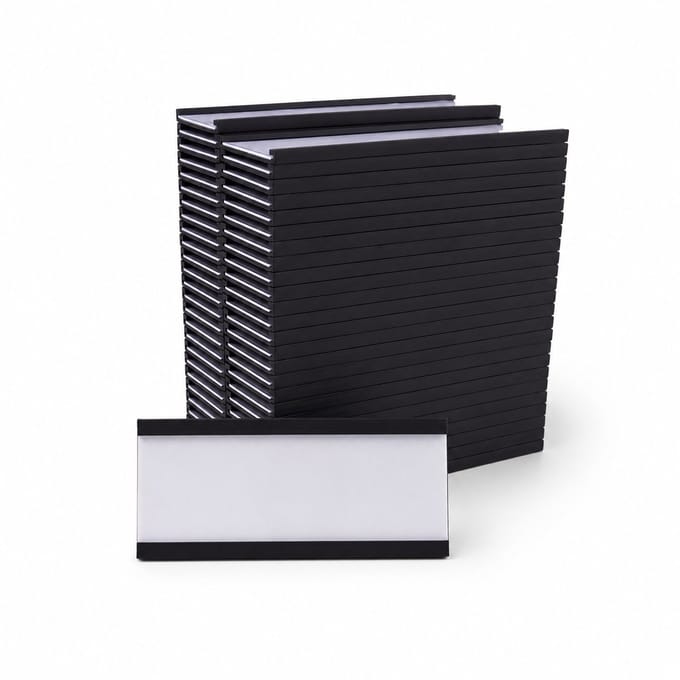 S&D | Magnetische Labelhouders voor Stellingkast - 50 Stuks - Klein