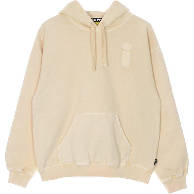 Herenmonogramhoodie beige