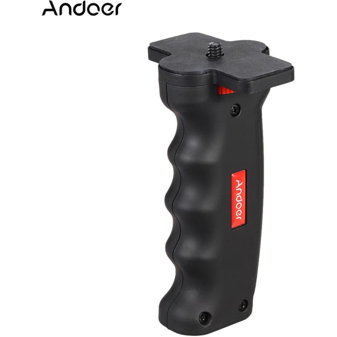 Breed platform pistoolgreep camera handvat 1/4  schroef voor SLR DSLR Canon Nikon