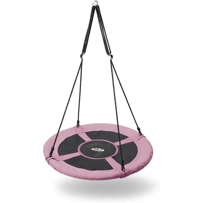 Nils Camp NB5031 Serie - Nest Schommel - Roze - 100 cm - Verstelbare Hoogte