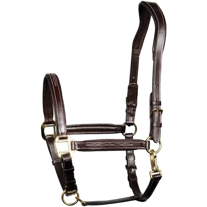 Lederen halster voor paarden Harry's Horse Supreme