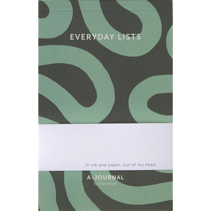 A-Journal - Schrijfblok - A6 - Flow mint - Gelinieerd