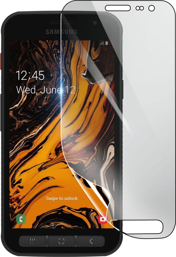 3mk, Geschikt voor Samsung Galaxy Xcover 4s, Schokbestendige Hydrogel Screenprotector, Transparant