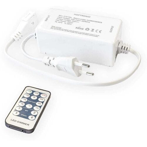 HOFTRONIC LED Strip dimmer V2 - Flex60/120-serie- Max. 500W - Inclusief afstandsbediening