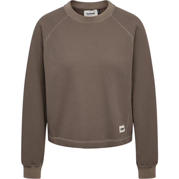 Dames sweatshirt Hummel Soft Waffle