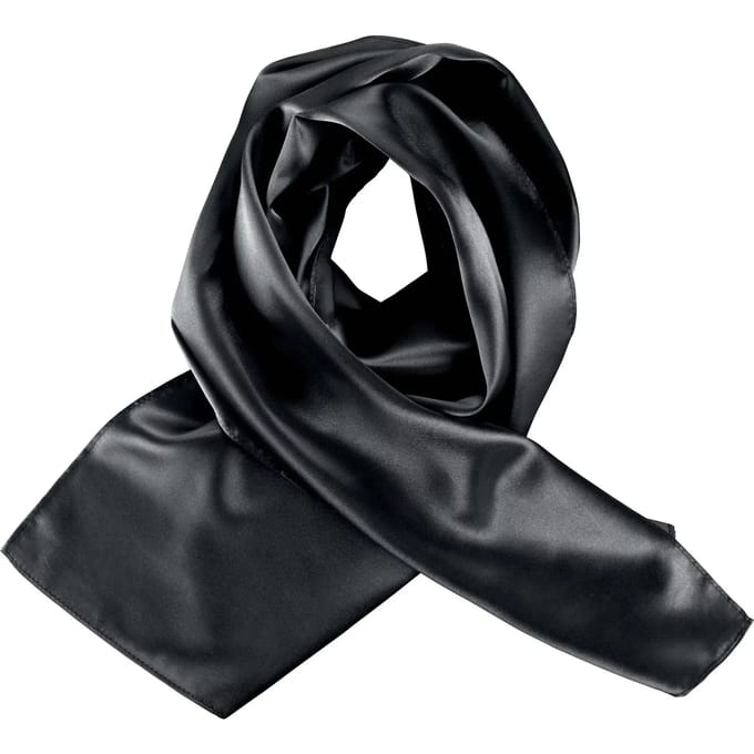 Kariban Satijnen sjaal K861 - Black - One size